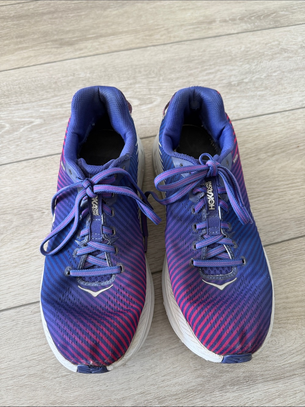 Hoka one Women's Rincon clematis blue Purple Gradient sneakers 7.5 - Picture 10 of 10